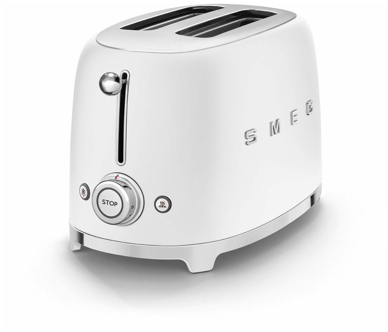Тостер SMEG TSF01WHMEU матовый белый