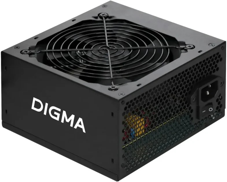 Блок питания Digma DPSU-500W ATX 500W (20+4pin) 120mm fan 4xSATA RTL