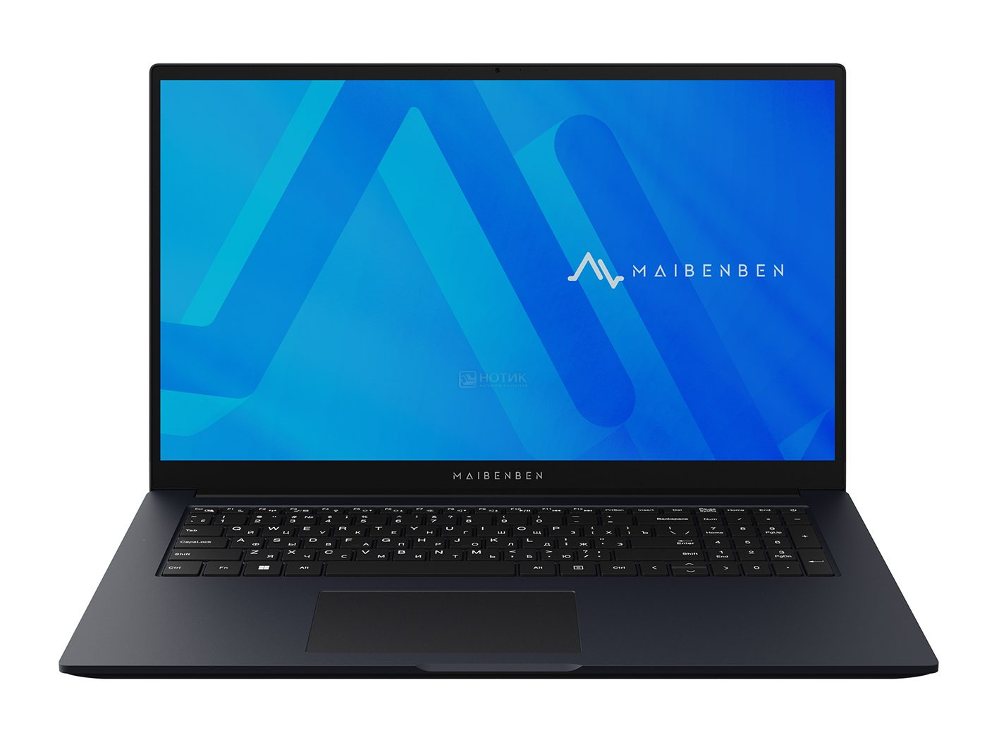 Ноутбук MAIBENBEN Medio M17A (M17A-R574UM0B14LU4EB0-Linux) Ryzen 5 7430U 16Gb SSD 512Gb AMD Radeon Graphics 17,3 FHD IPS Cam 45Вт*ч Синий