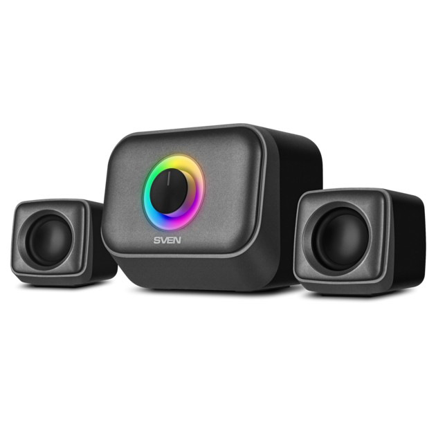 Акустическая система 2.1 SVEN MS-G32, черный (13 Вт, Bluetooth, RGB)