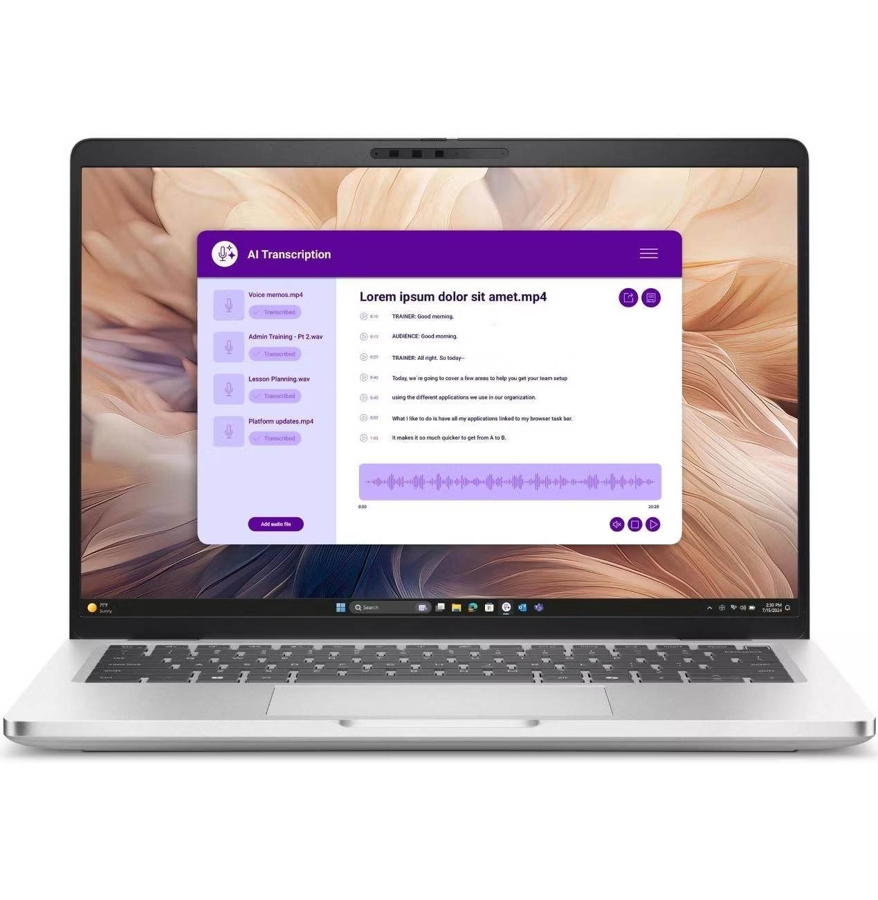 Ноутбук Dell Pro 14 Plus (PRO14PL-5654) Core Ultra 7 255U 16Gb SSD512Gb Intel Graphics 14" IPS FHD+ (1920x1200) Linux grey WiFi BT Cam