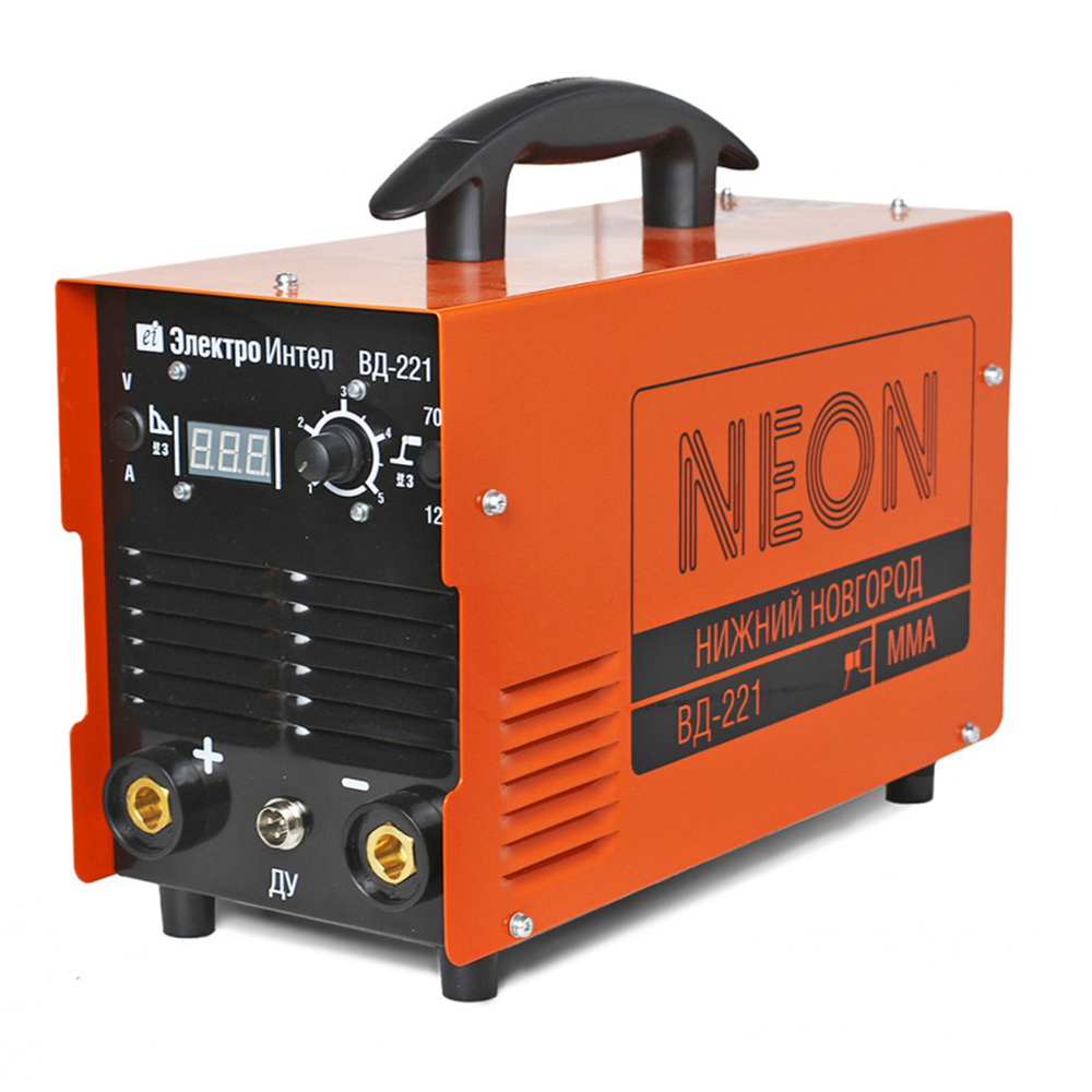Сварочный инвертор NEON ВД-221, аттес. НАКС СВ000011757