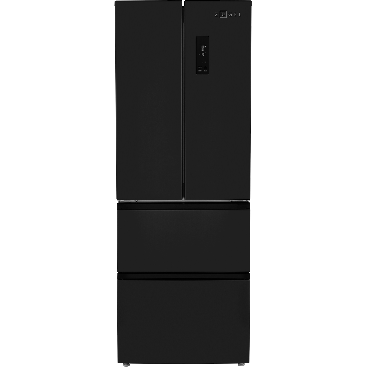 Холодильник ZUGEL ZRFD361B черный