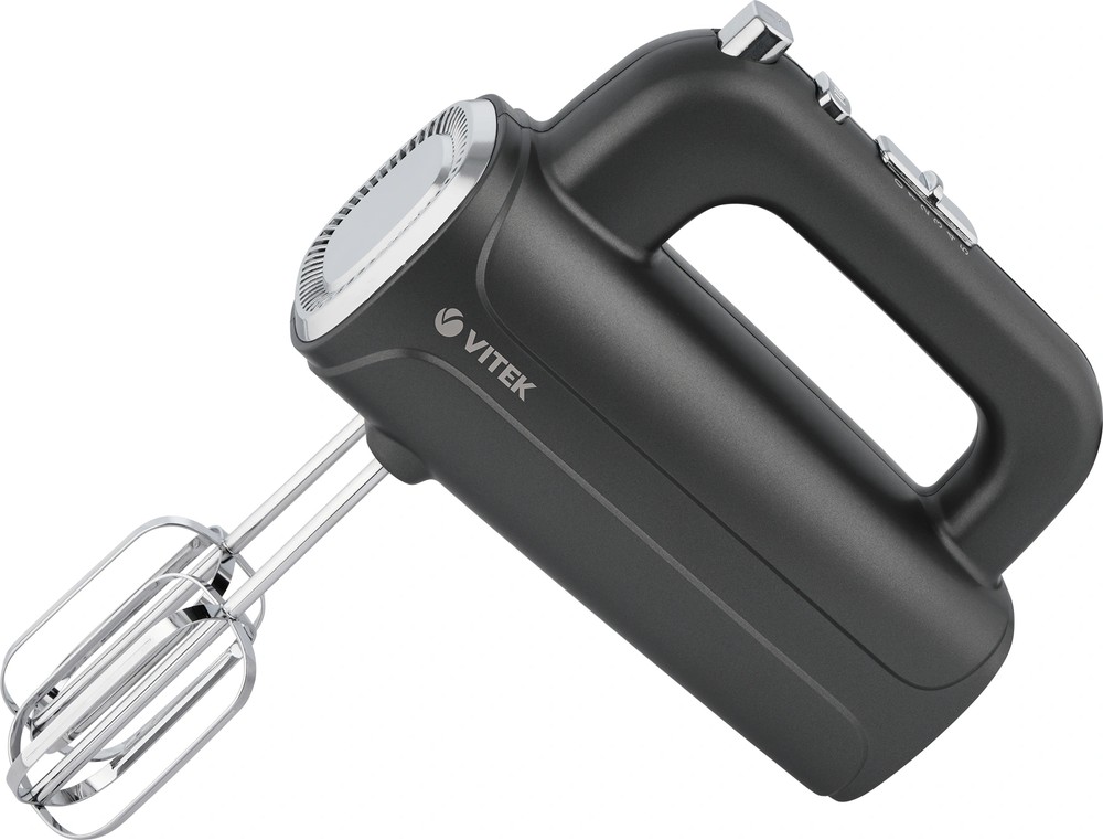 Миксер Vitek VT-1482 черный/серебристый