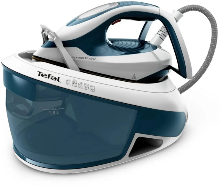Парогенератор Tefal Express Power SV8111E0 2800Вт синий/белый 1830008621