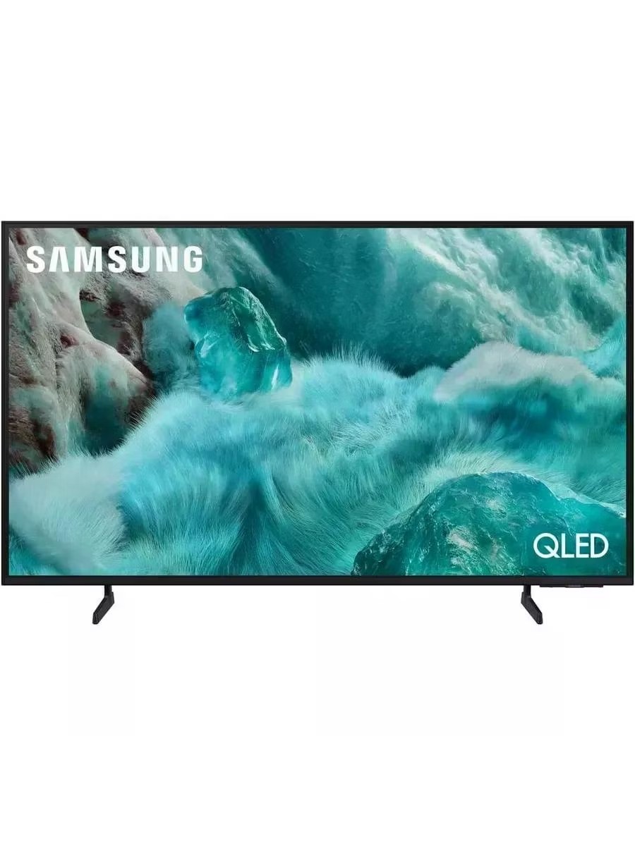 Телевизор 55" Samsung QE55Q7FAAUXRU черный 3840x2160, 4K Ultra HD, 60 Гц, Wi-Fi, Smart TV, Tizen OS