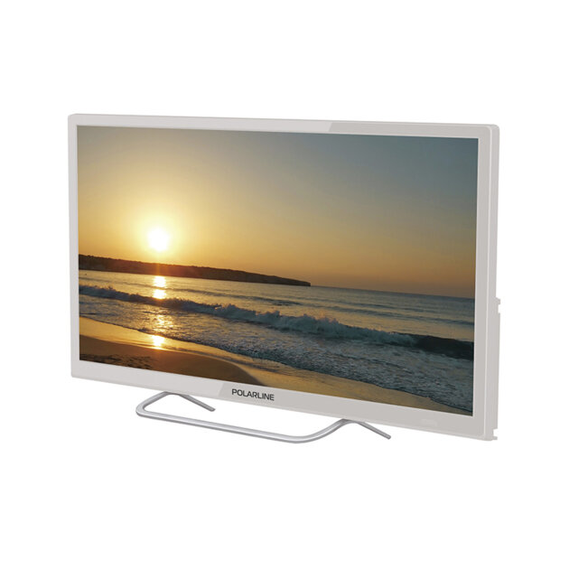 Телевизор 24" PolarLine 24PL52TC белый 1366x768, HD READY, 60 Гц