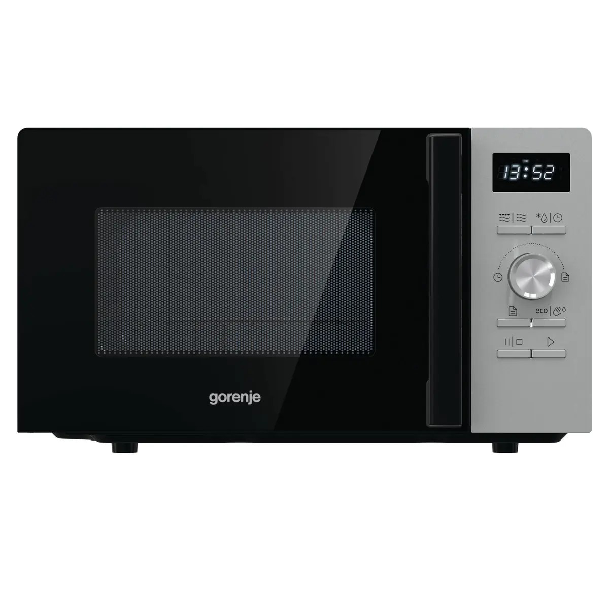 Микроволновая печь GORENJE MO20A4XH дисплей, 20л, 800Вт, серебристый