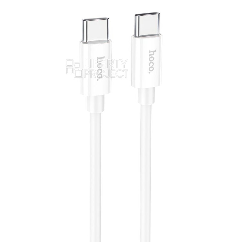 Дата-кабель Hoco X87 Magic silicone PD charging data cable for ip white