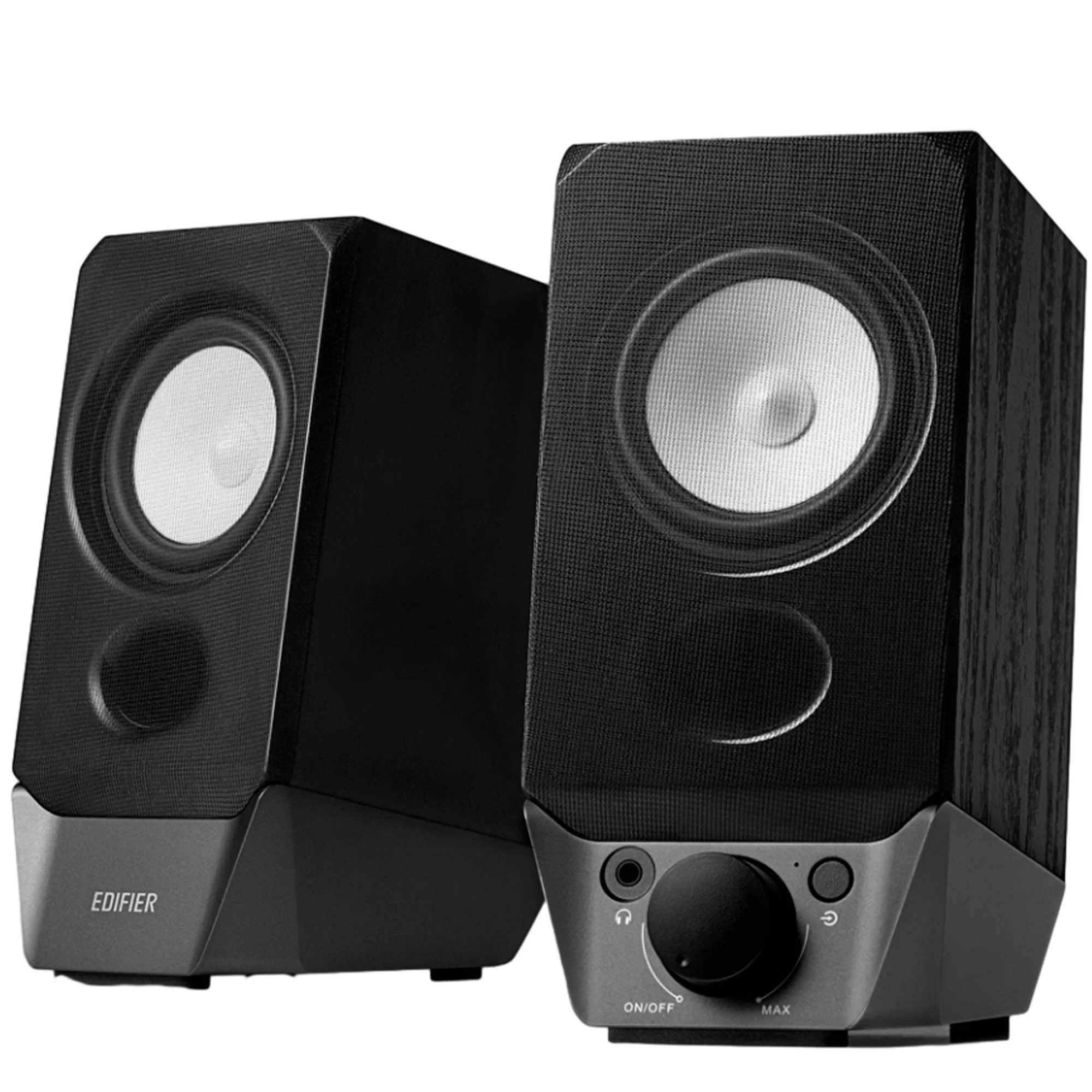 Акустика 2.0 EDIFIER R19BT black. Выходная мощность: 2 Вт+2Вт. 1 динамик в каждой колонке. Частотная характеристика: 80 Гц - 19 кГц. В комплекте: аудиокабель 3.5мм-3.5мм, инструкция пользователя