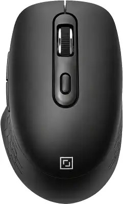 Мышь OKLICK 417MW черный оптическая 3200dpi silent беспров. BT/Radio USB 6but