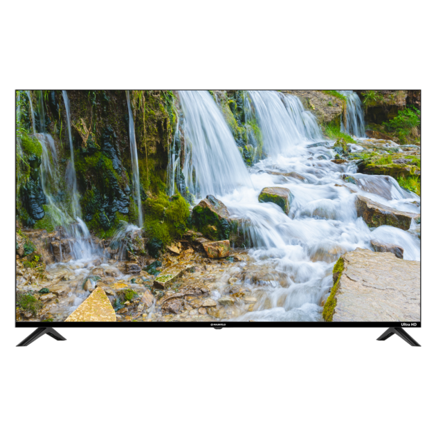 Телевизор 55" MAUNFELD MLT55UST02 черный 3840x2160, 4K Ultra HD, 60 Гц, Wi-Fi, Smart TV, Салют ТВ