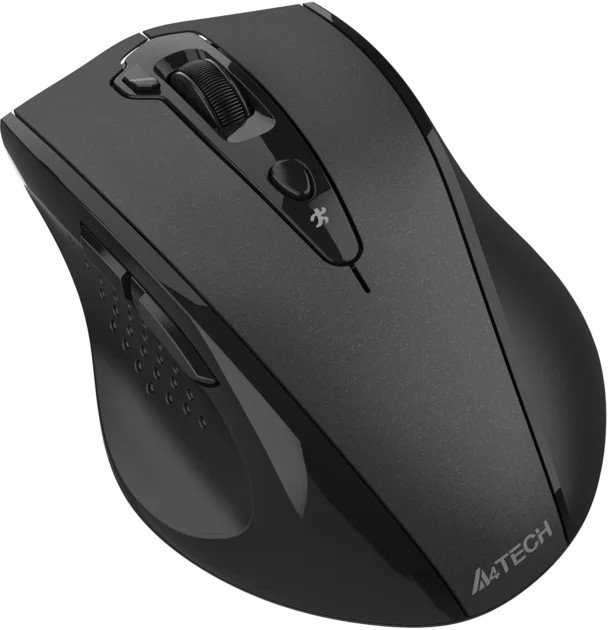 Мышь A4Tech G7-810S Air2 черный оптическая 2000dpi silent беспроводная USB для ноутбука 7but