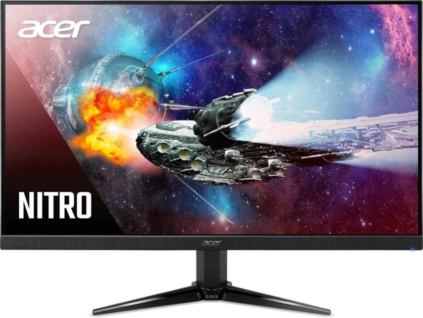 Монитор 27" ACER Nitro QG271Ebii black (IPS, 1920x1080, 178/178, 250cd/m2, 1000:1 (100M:1), 1ms, 100Hz, VGA, HDMI, MM) (UM.HQ1EE.E01)