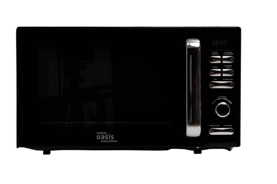 Микроволновая печь Oasis MW-80EB черный, дисплей, 20л