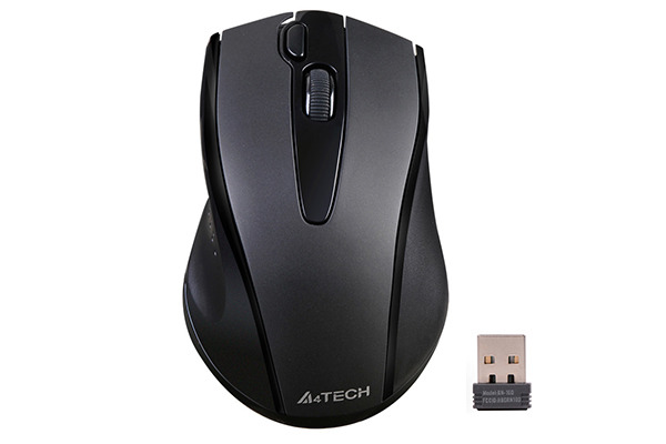 Мышь беспроводная A4Tech V-Track G9-500F black