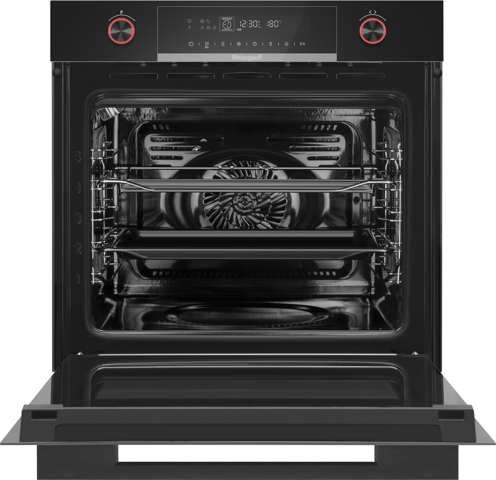Духовой шкаф Weissgauff EOM 741 PDB Black Edition