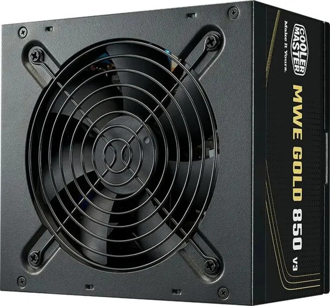 Блок питания Cooler Master Gold V3 Gen.5 (MPE-8506-ACAG-BEU) , 850Вт, 80 Plus Gold, 120мм, retail