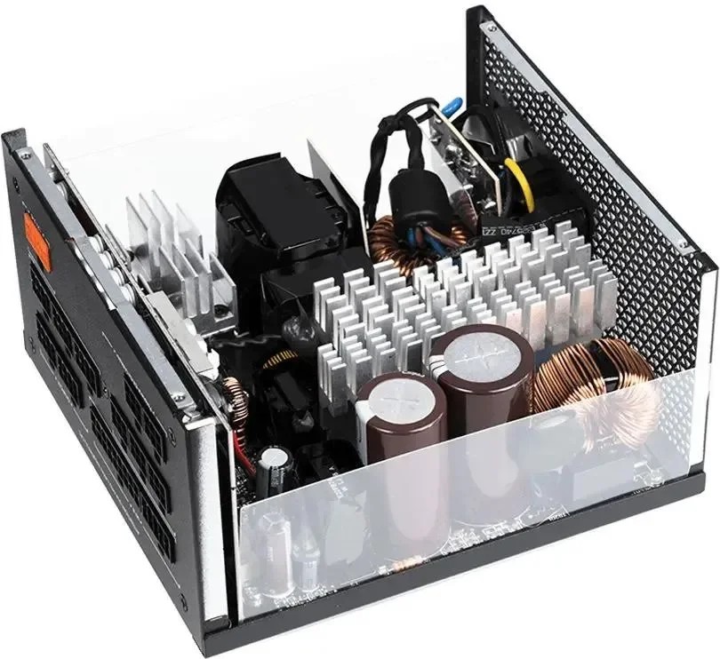 Блок питания PCCOOLER YS1200 Gen.5 (p5-ys1200-g1ffbk1-eu), 1200Вт, 80 Plus Gold, 135мм, черный, retail