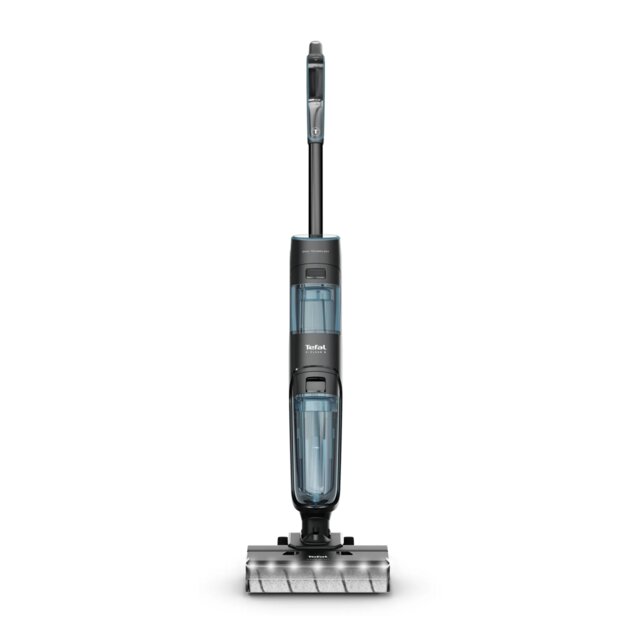 Моющий пылесос Tefal X-Clean 5 GF5555F0, 200Вт серый/черный