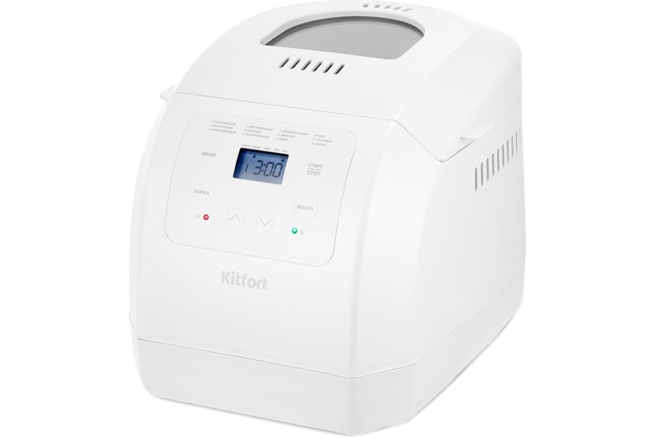 Хлебопечь Kitfort КТ-312 белый