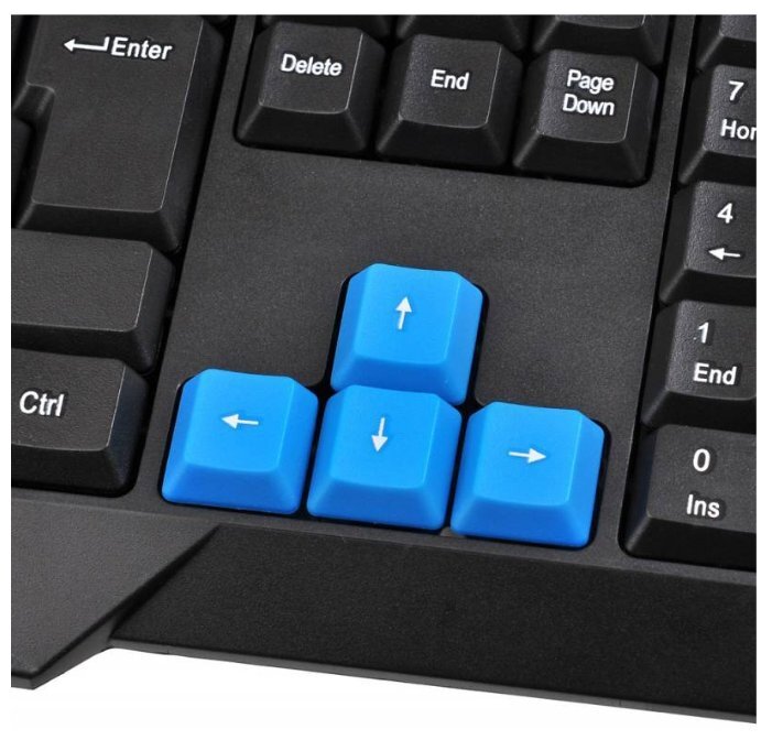 Клавиатура Oklick 750G FROST WAR черный/черный USB Multimedia for gamer