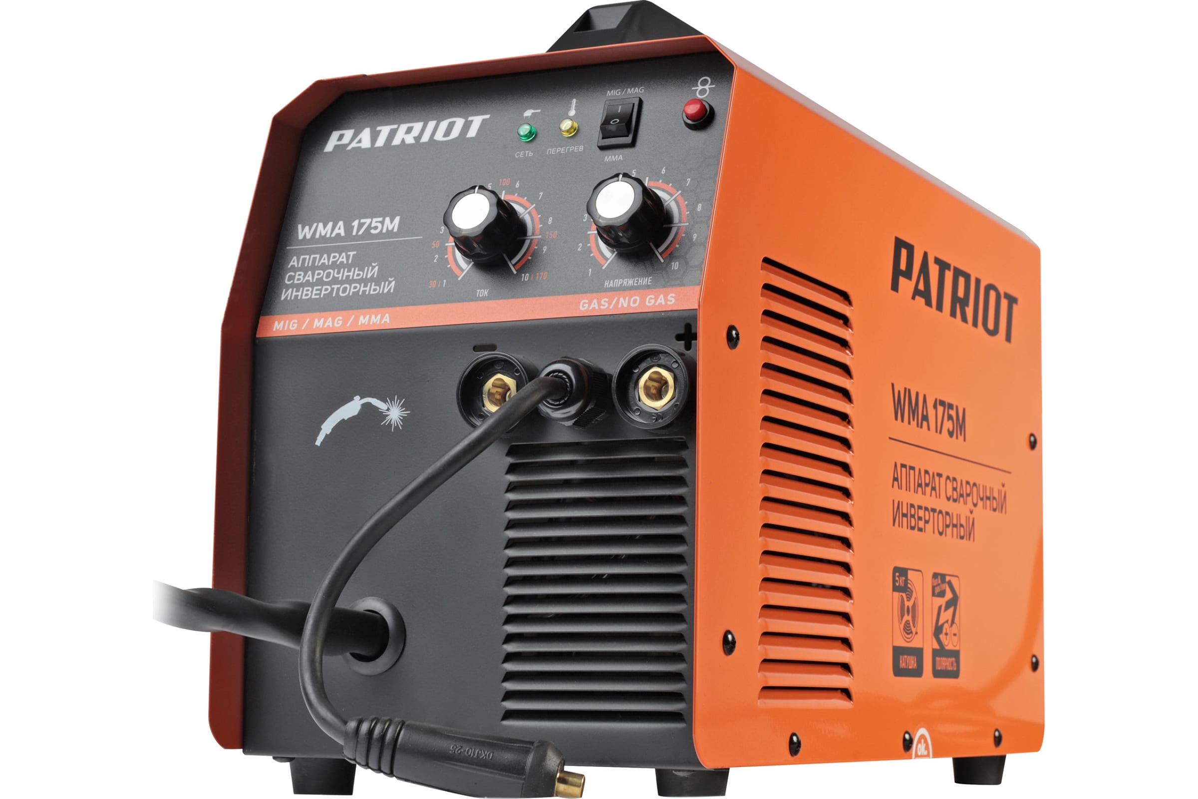 Cварочный аппарат полуавтомат PATRIOT WMA 175M 605302150