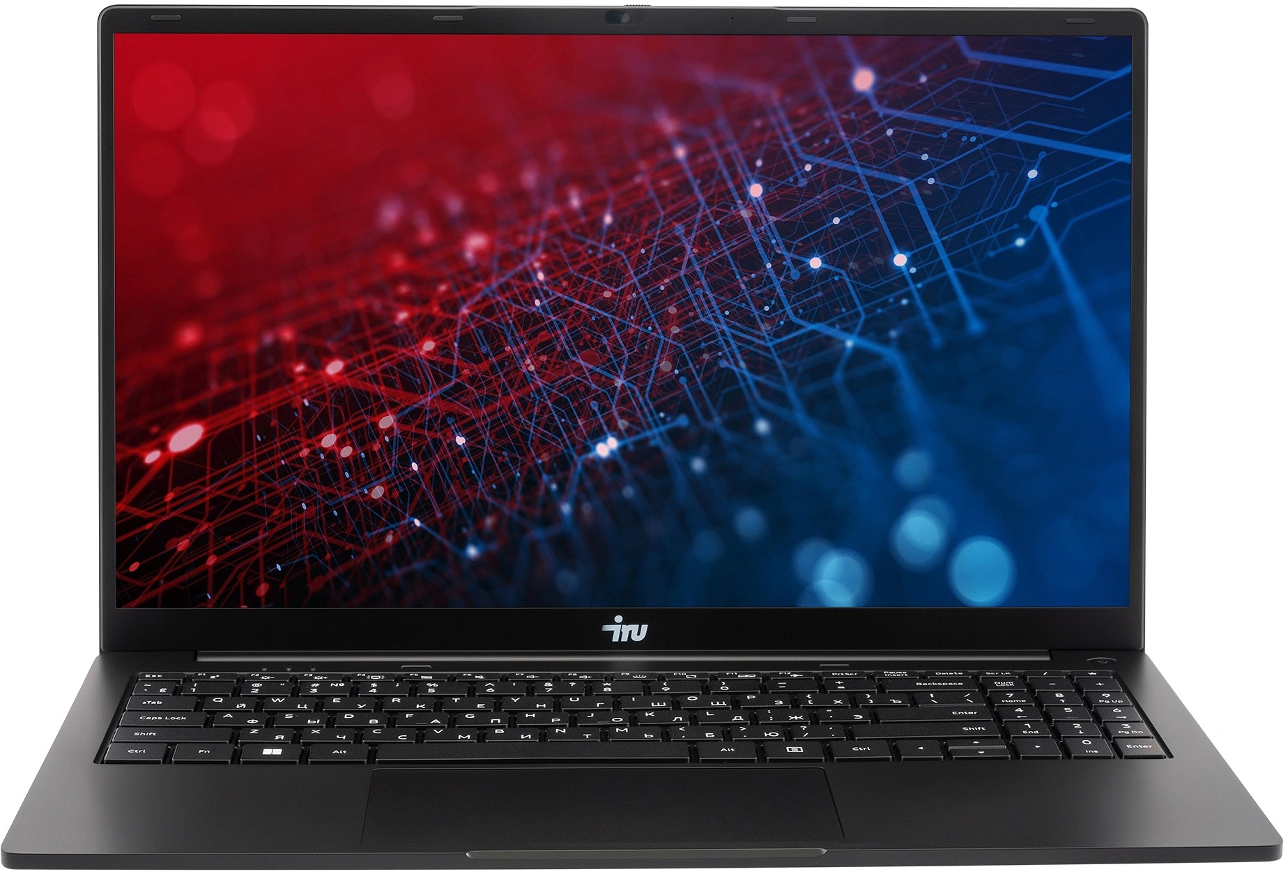 Ноутбук IRU Strato 15ALID4-2168038 Core i5 13500H 16Gb SSD512Gb Intel UHD Graphics 15.6" IPS FHD (1920x1080) без ОС black WiFi BT Cam 6000mAh
