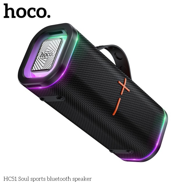 Портативная колонка HOCO HC51 Soul sports BT speaker (черный)
