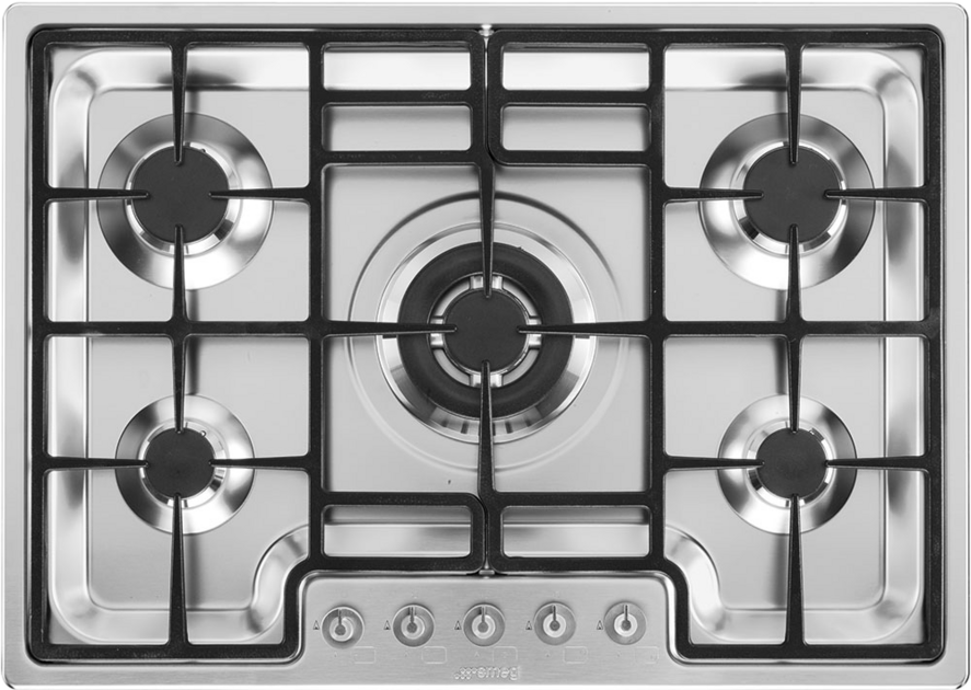 Встраиваемые газовые панели SMEG PGF75-4