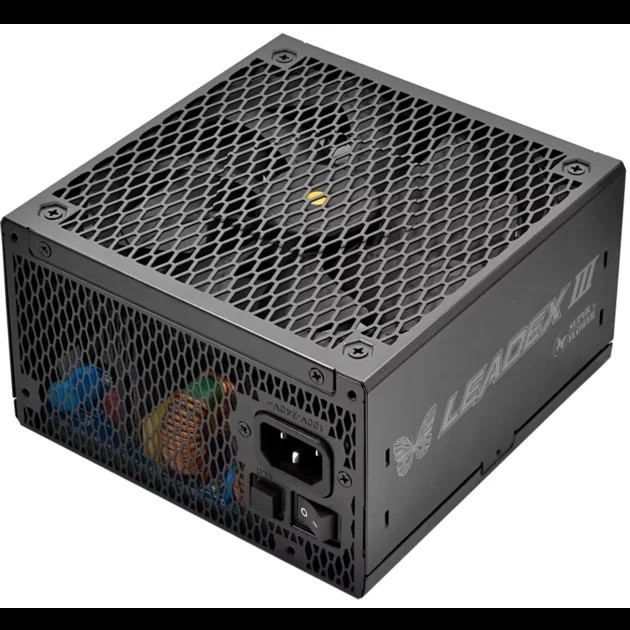 Блок питания Super Flower Leadex III Gold SF-1300F14GE 1300W, ATX 3.1, 140mm, 8xSATA, 4xPCI-E(6+2), 1x12VHPWR(12+4), APFC