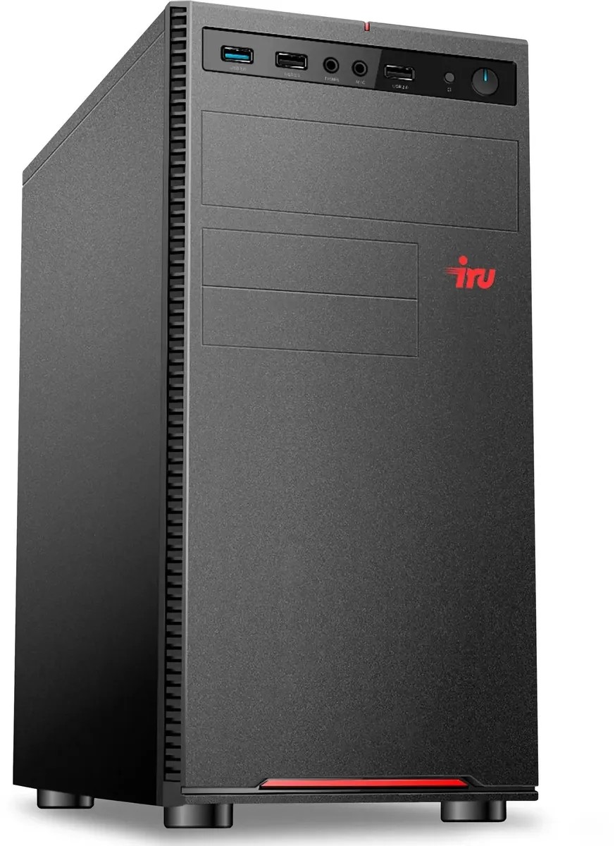 ПК iRU Planio 310H6SEV (2113521) Intel Core i7 12700, DDR4 32ГБ, 512ГБ(SSD), Intel UHD Graphics 770, FreeDOS, черный