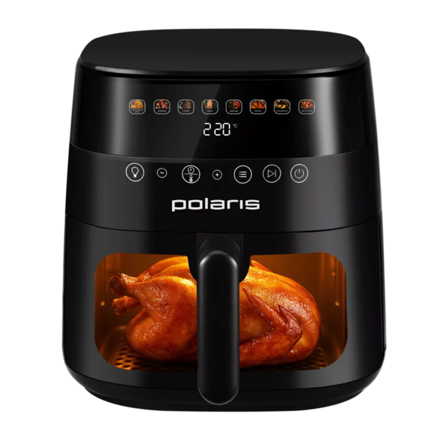 Аэрогриль Polaris PAF 8003W WIFI IQ Home черный