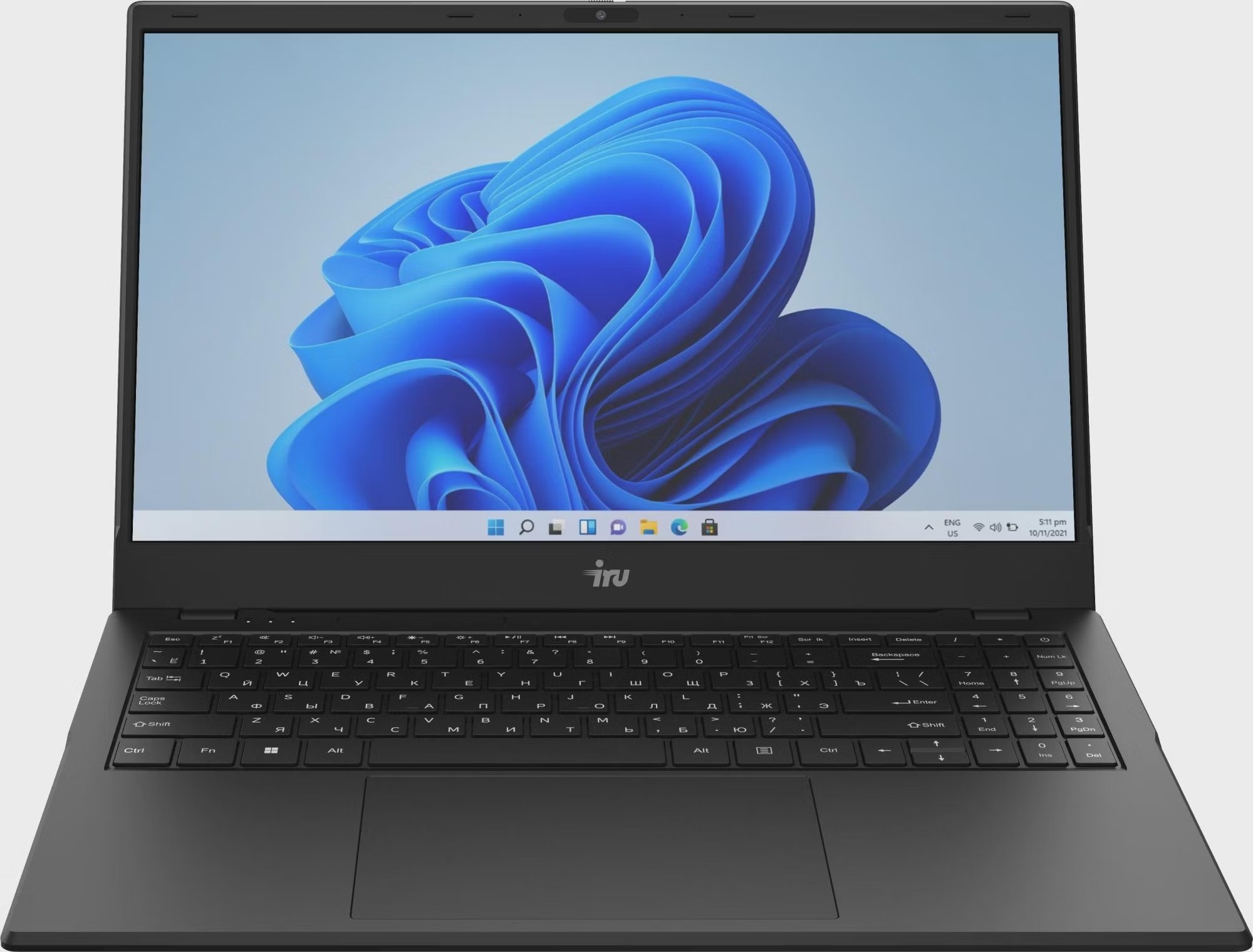 Ноутбук IRU Planio 15ING-2140840-Win11P Celeron N4500 16Gb SSD512Gb Intel UHD Graphics 15.6" IPS FHD (1920x1080) 64 black WiFi BT Cam 6000mAh