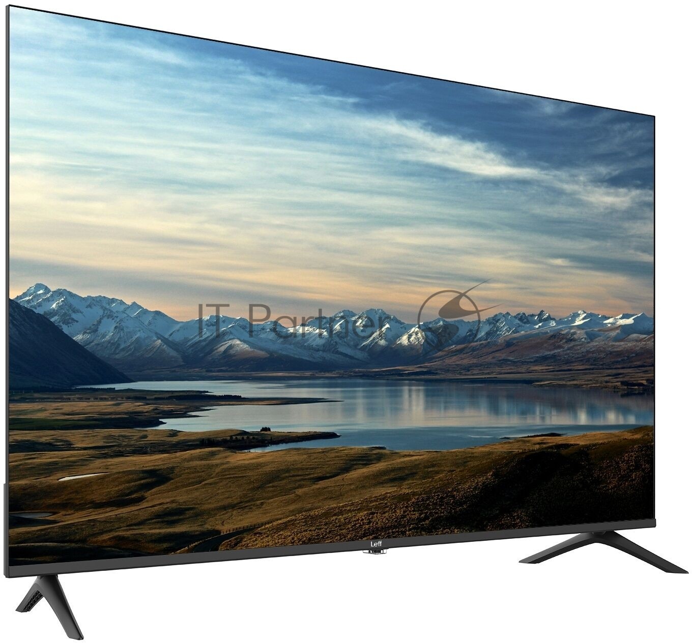 Телевизор 50" LEFF 50U700Q черный 3840x2160, 4K Ultra HD, 60 Гц, Wi-Fi, Smart TV, Салют ТВ