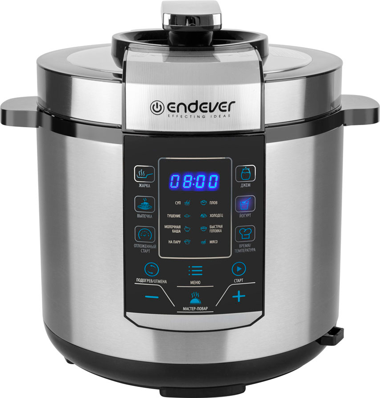 Мультиварка Endever Vita-134 стальной
