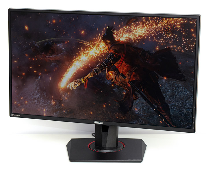 Монитор 27" ASUS Gaming VG27AQ Black, IPS, LED, 2560x1440, 165Hz, 1ms, 178°/178°, 350 cd/m, 100,000,000:1, +DP
