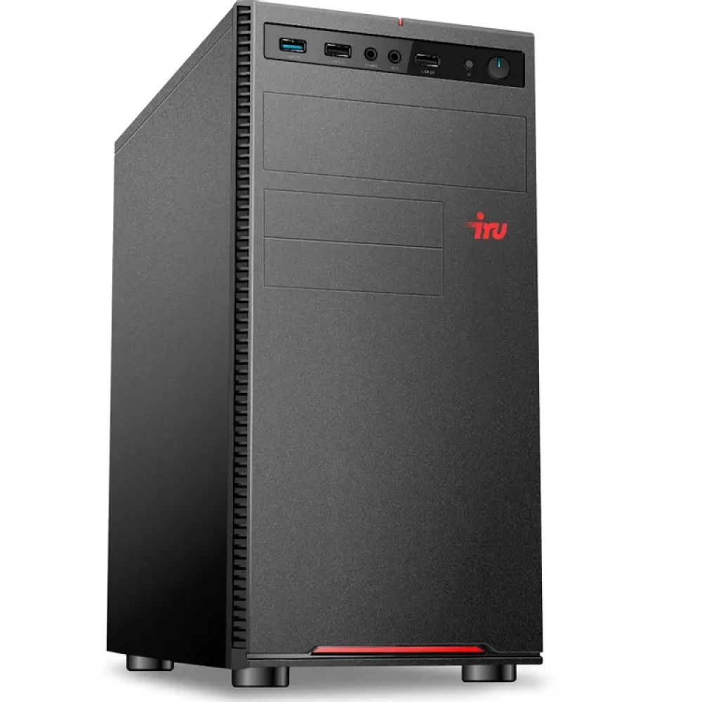 ПК iRU Planio 320A5SE (2136647) AMD Ryzen 5 3400G, DDR4 16ГБ, 256ГБ(SSD), AMD Radeon Graphics, FreeDOS, черный
