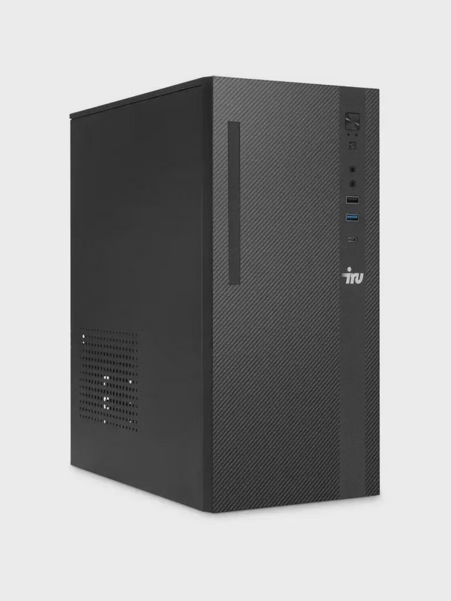 ПК IRU 520SC (2140128) MT Ryzen 5 5600G (3.9) 16Gb SSD512Gb RGr Windows 11 Pro GbitEth 200W черный