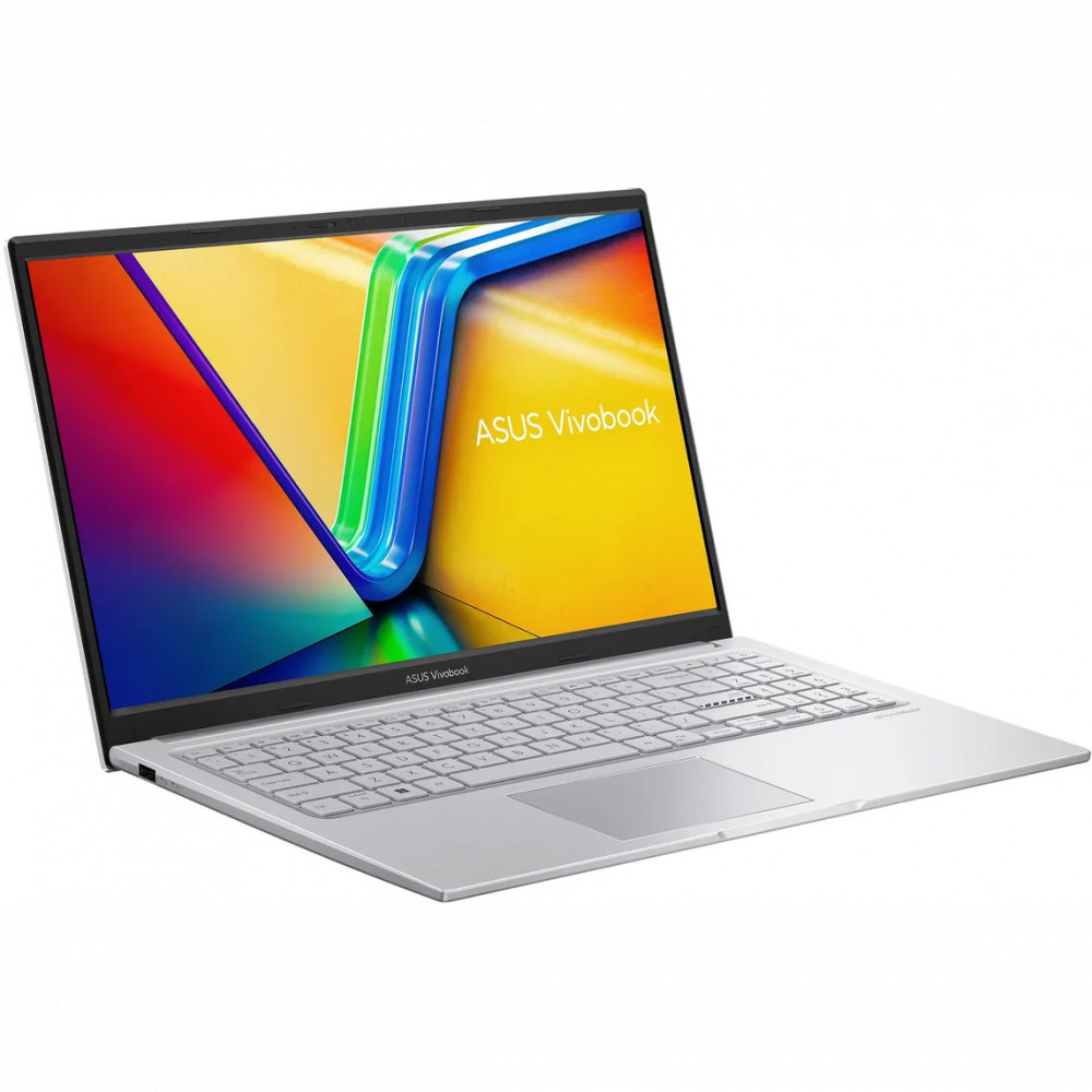 Ноутбук Asus Vivobook 15 X1504VA-BQ4172 (90NB13Y2-M02FX0) Core 5 120U 8Gb SSD512Gb Intel Graphics 15.6" IPS FHD (1920x1080) без ОС silver WiFi BT Cam