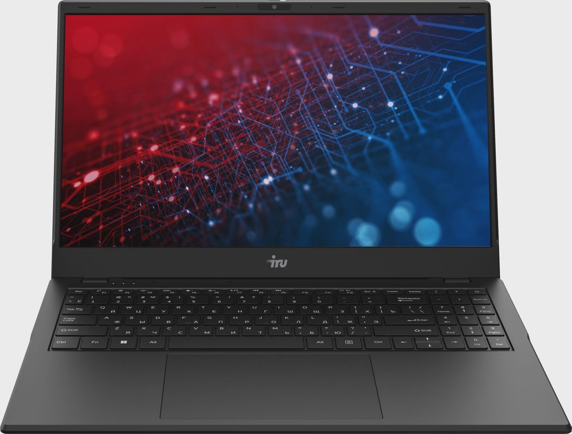 Ноутбук iRU Planio 15ING (2058904) 15.6", IPS, Intel N100 0.8ГГц, 4 ядра, 8ГБ 512ГБ SSD, Intel Iris Xe graphics, Free DOS, черный