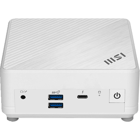 Неттоп MSI Cubi 5 1M (9S6-B0A832-680) 3-100U/8GB/500GB SSD/UHD Graphics/WiFi/BT/kBd/mouse/noOS/white