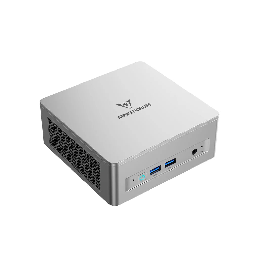 Мини ПК Minisforum UM870 Slim (MF/UM870SLIM/8745H/16/512) Ryzen 7 8745H/16GB/512GB SSD/Radeon Graphics 780M/WiFi/BT/Win11Pro/white