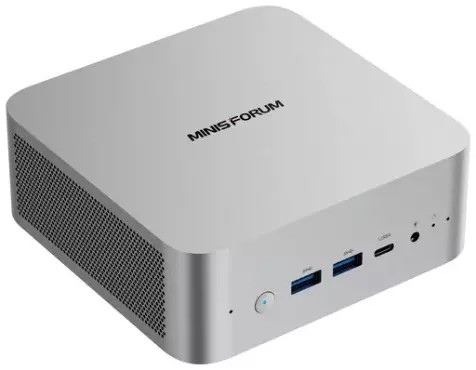 Мини ПК Minisforum X1 (MF/X1/HX470/16/512) Ryzen AI 9 HX 470/16GB/512GB SSD/Radeon Graphics 890M/WiFi/BT/Win11Pro/white
