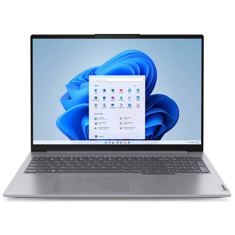 Ноутбук Lenovo Thinkbook 16 G6 ABP (21KKA0HFIN) Ryzen 5 7430U/8GB/512GB SSD/Radeon Graphics/16" IPS/WiFi/BT/Cam/noOS/storm grey