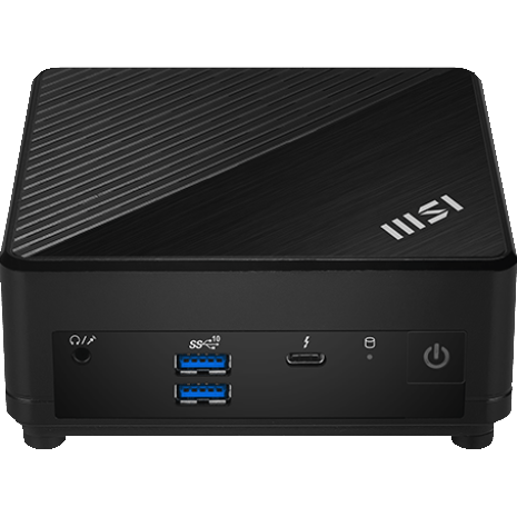 Неттоп MSI Cubi 5 1M (9S6-B0A831-679) 3-100U/8GB/500GB SSD/UHD Graphics/WiFi/BT/kBd/mouse/noOS/Black