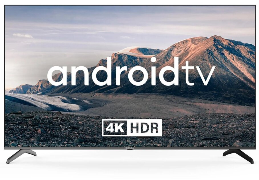 Телевизор 75" Hyundai H-LED75BU7006 черный 3840x2160, 4K Ultra HD, 60 Гц, Wi-Fi, SMART TV, Android TV