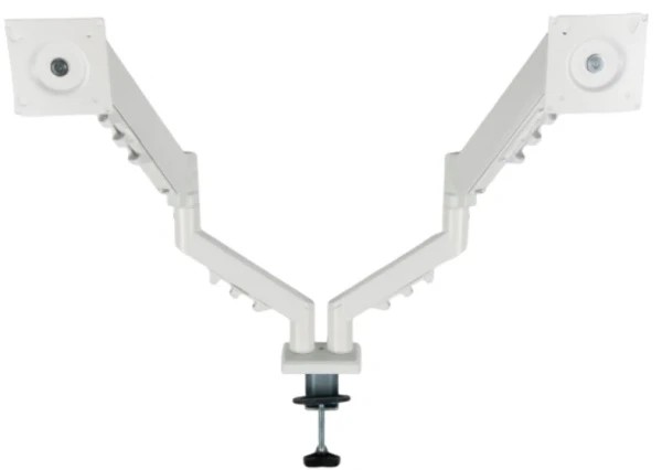 Кронштейн Filum FL-DMG003DW белый, два монитора, VESA 75/100, 10-32 дюйма, до 10 кг