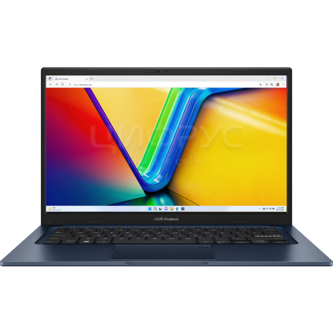 Ноутбук Asus VivoBook X1404VA-I38128 (90NB10I1-M015F0) i3 1315U, 8Gb, SSD128Gb, 14", TN, FHD, W11H, blue