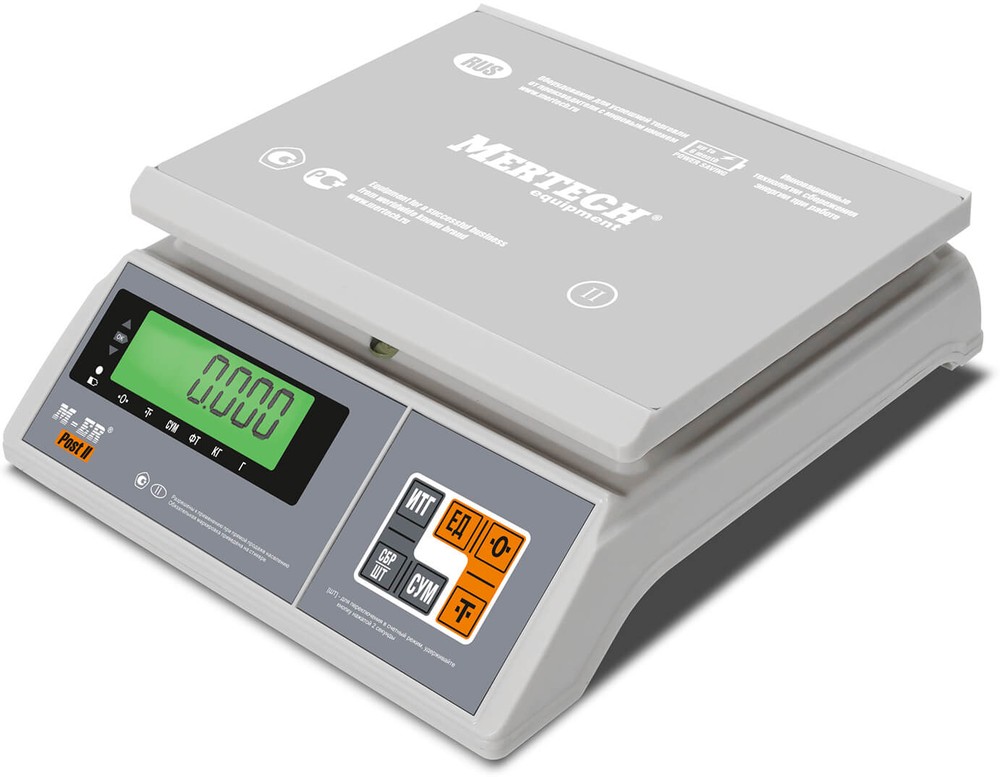 Весы фасовочные Mertech M-ER 326AFU-15.1 (3060) белый
